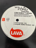 Willa Ford - 2 promotional 12" singles: DID YA UNDERSTAND THAT / A TOAST TO ME (F**K THE MEN) LP Vinyl - Used
