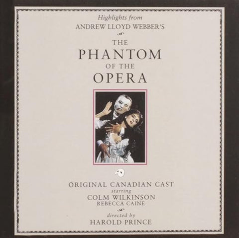 The Phantom of the Opera - Canadian Cast CD - Used