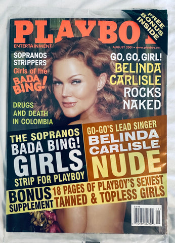 Belinda Carlisle Playboy magazine (Still sealed) New