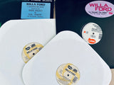 Willa Ford - 2 LPs I Wanna Be Bad / A Toast To Me (F**k The Men)  12" singles - Used
