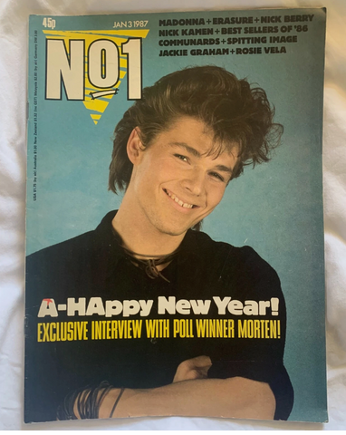 NO.1 Magazine 1986  A-ha, MADONNA "Who's That Girl",  Duran Duran