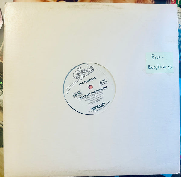 The Tourists (Annie Lennox / Dave Stewart) 3 tracks 12" Single - PROMO LP Vinyl - Used