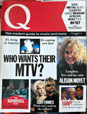 Q magazine Eurythmics, Alison Moyet / Madonna