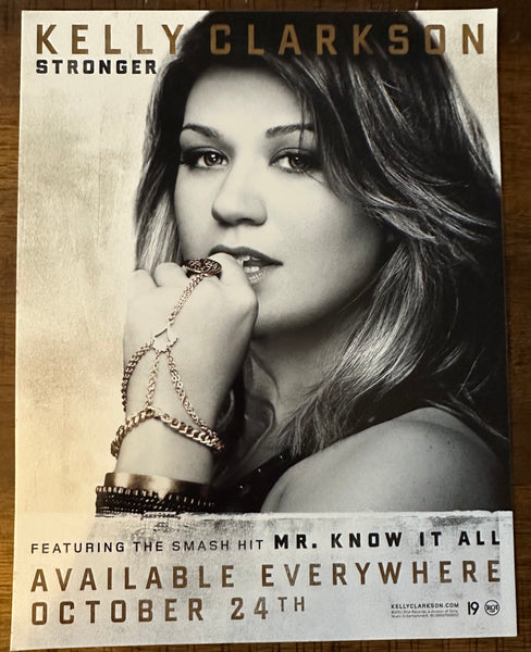 Kelly Clarkson window decal