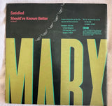 Richard Marx 45 vinyl - SATISFIED record Limited Edition Poster Single - Used