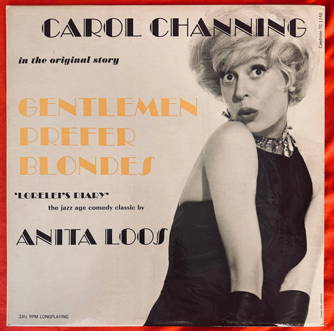 Carol Channing - Gentlemen Prefer Blondes LP Vinyl used 1962