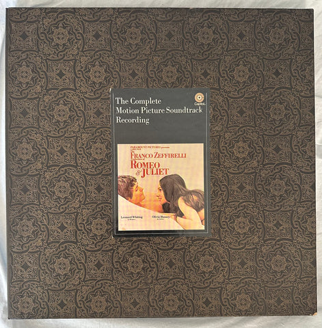 Romeo & Juliet - complete movie soundtrack box set 4xLPs with 46 page booklet. Used