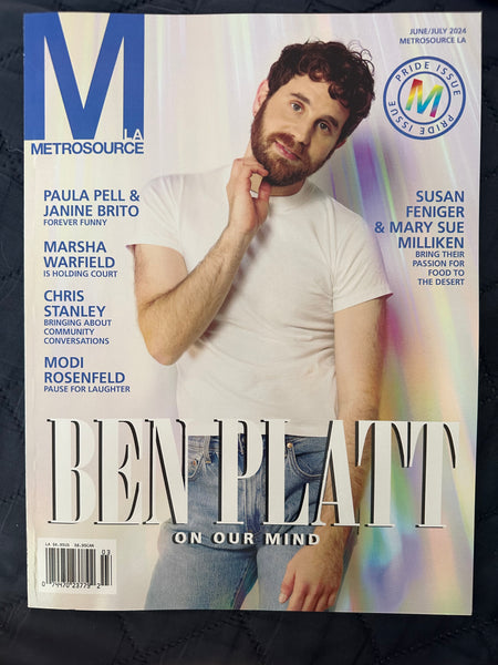 Ben platt Metrosource LA magazine June/July 2024