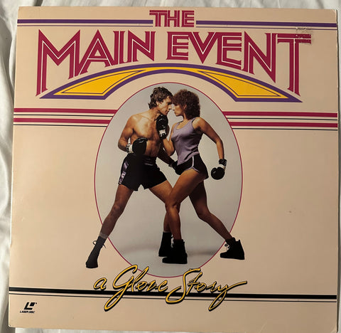 Barbra Streisand The Main Event laserdisc - Used