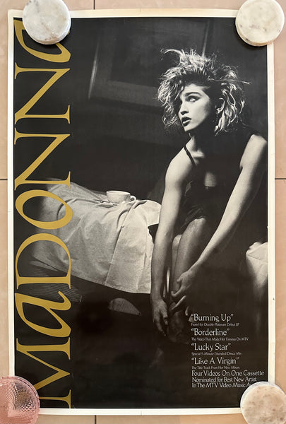 Madonna VHS promotional poster 1984