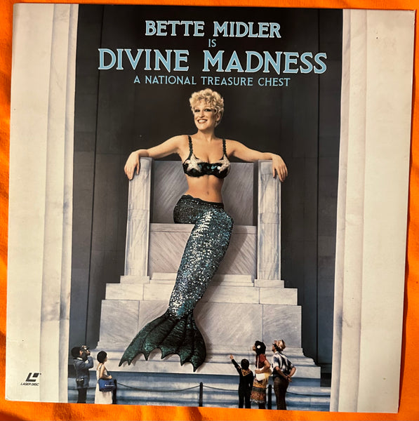 Bette midler - Divine  Madness Laserdisc - Used