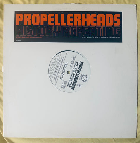 Propellerheads ft: Shirley Bassey - HISTORY REPEATING 12" Promo Vinyl - Used