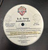 K.d. lang - 2 remix 12” LP vinyl Sexuality, Summerfling used