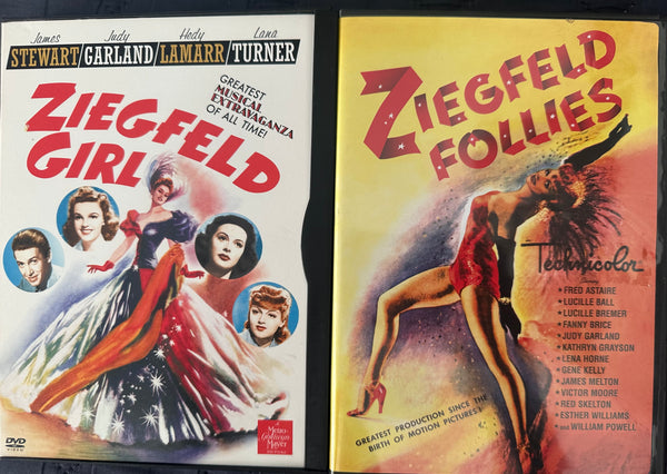 Ziegfeld Follies &  Ziegfeld Girl DVDs - used