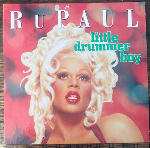Ru Paul - little drummer, boy CD single with medley.