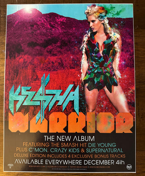 Kesha window decal
