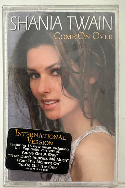 Shania Twain come on over cassette tape, new factory sealed