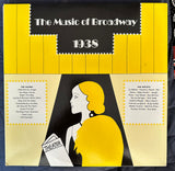The Music of Broadway 1938 LP vinyl used
