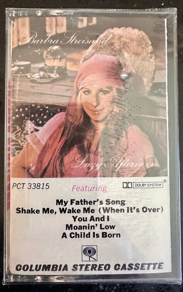 Barbra Streisand  - Lazy Afternoon -  cassette tape - STILL FACTORY SEALED
