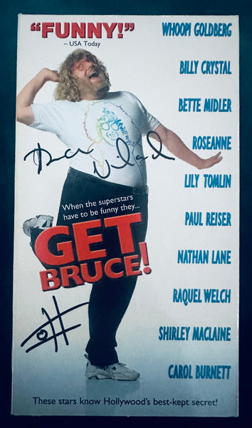 Get Bruce! (VHS, 2000) Documentary Bruce Vilanch AUTOGRAPHED by Bruce!