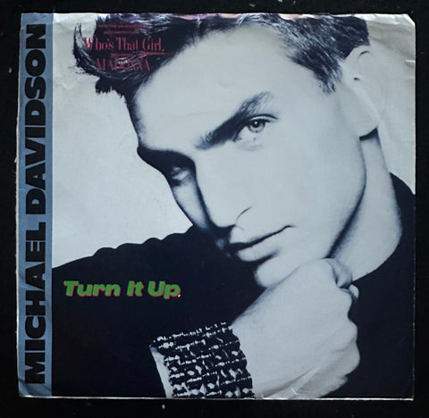 Michael Davidson - Turn it Up (REMIX) PROMO 45 Record 7" - Used