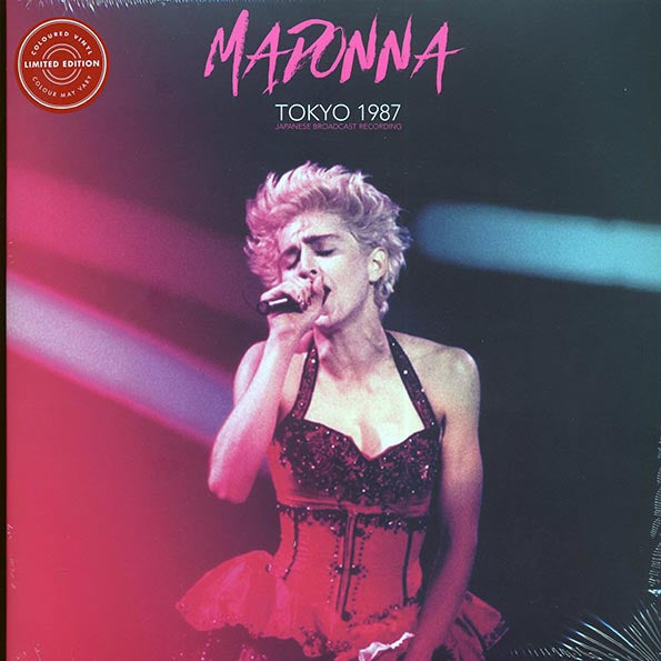 Madonna - Tokyo 1987 LIVE Who's That Girl Tour - Japan - 2xLP (Red VINYL) - New