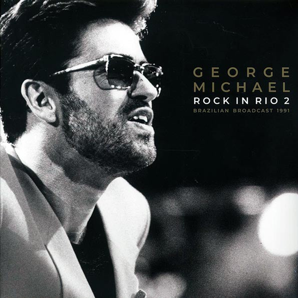 George Michael Rock In Rio 2: Brazilian Broadcast 1991 2XLP 'clear' Vinyl - New
