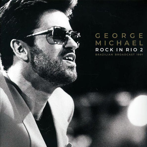 George Michael Rock In Rio 2: Brazilian Broadcast 1991 2XLP 'clear' Vinyl - New