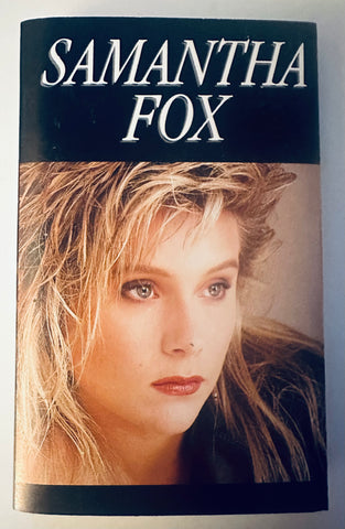 Samantha Fox naughty girls cassette tape  80s - Used