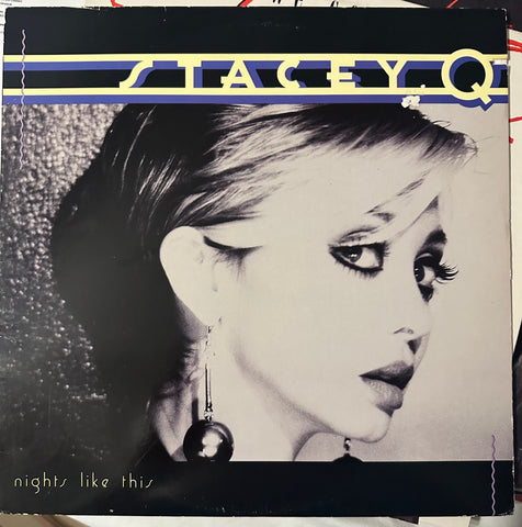 Stacey Q - Nights Like This LP '89 Vinyl - Used