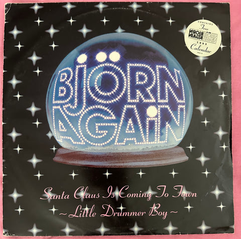 Bjorn Again - Santa Claus Is Coming To Town / Little Drummer Boy (UK 12" Single) LP Vinyl - Used