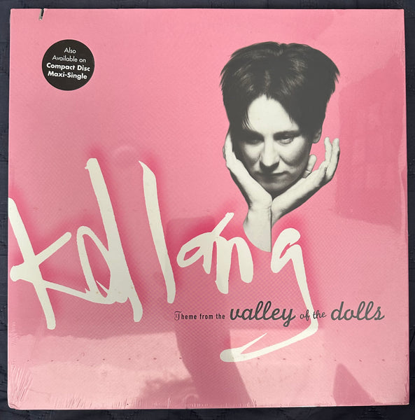 K.D. Lang - Theme From The Valley Of The Dolls - Remix  12” single LP Vinyl - New