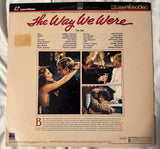 Barbra Streisand The Way We Were laserdisc - used