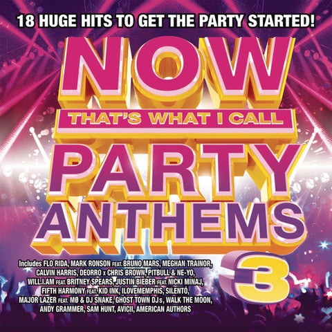 NOW That's What I Call PARTY ANTHEMS  Vol. 3  CD - New