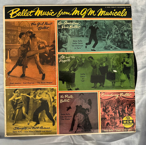 Ballet music from MGM Musicals LP vinyl