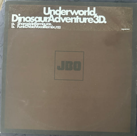 Underworld - dinosaur adventure 3D.   --  12" LP single PROMO Vinyl  import used