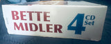 Bette Midler - 4 CD box set used 2009