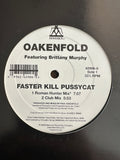 Paul Oakenfold featuring Brittney Murphy, Faster Pussycat promo 12" LP single Vinyl - Used