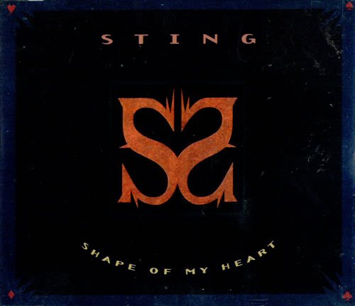 Sting - Shape Of My Heart + 3 LIVE (Import CD single) Used