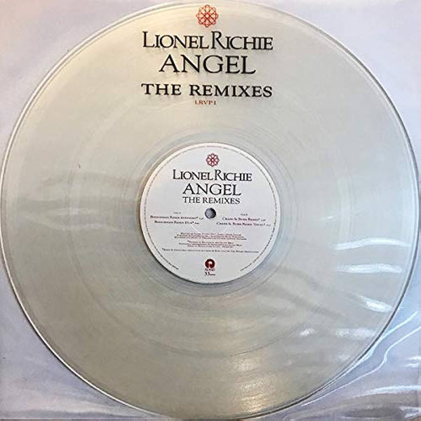 Lionel Richie - ANGEL (Promo 12" single) Clear vinyl LP - Used