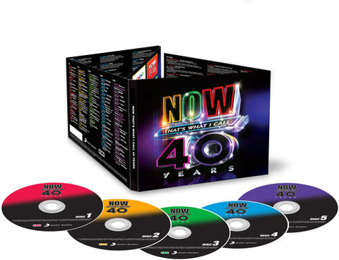 Now That's What I Call 40 Years (Import 5 CD set) New