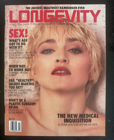 Madonna Magazine Longevity  July 1991