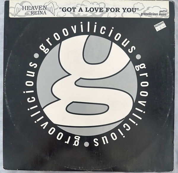 Heaven featuring Reina, got a love for you 12" Single LP Vinyl -Used