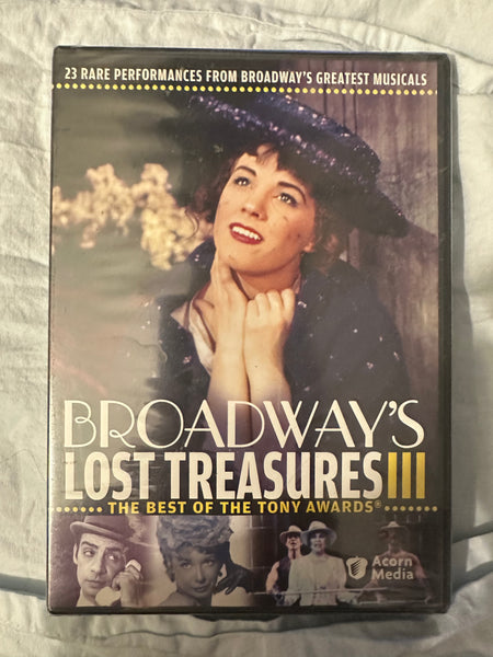 Broadway’s Lost Teasures 3 - the best of the Tony awards DVD new