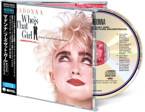 MADONNA - Who's That Girl (Soundtrack)  (Japanese Edition) CD - New