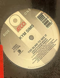 Kim Sims two blind to see it  12" LP single remix of vinyl use