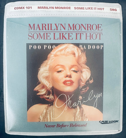 Marilyn Monroe, some like it hot / I wanna be loved by you CD single used