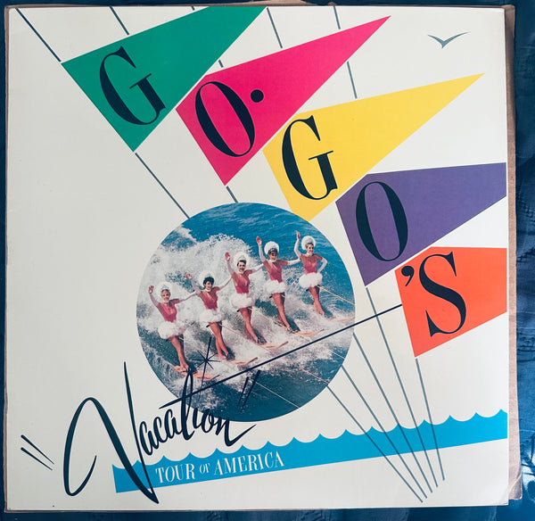 The go-go’s original VACATION  tour book 1982