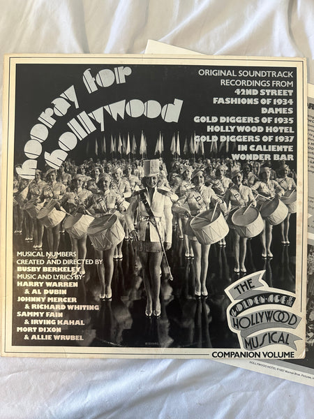 Hooray For Hollywood - Original soundtrack LP VINYL - Used