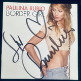 Paulina Rubio - Border Girl (Autographed Cover booklet) CD - Used